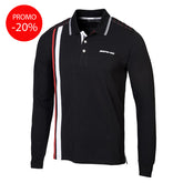 Mercedes-Benz AMG Polo Maniche Lunghe Nera Uomo